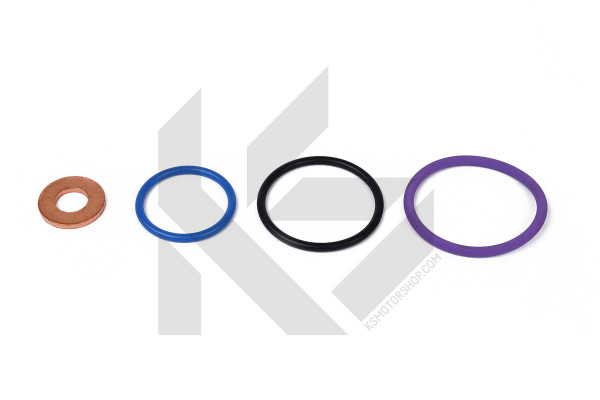 136.880, Tetningssett, innsprøyt.dyse, Těsnění vstřikovače sada/1vál., ELRING, 1398810, 1422564, 04.13.045, 103743, 15-76106-01, 77007800, RK-2564, 77024300