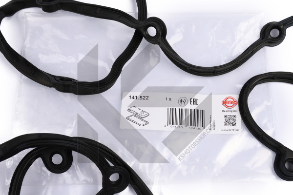 141.522, Tetning, topplokkdeksel, Těsnění víka vent.Cyl.6, ELRING, FAP Fendt Vario MAN TGA Neoplan Bus Cityliner Tourliner Plaxton Temsa Van Hool Viseon D2066LF* D2066LOH* D2676LE* D2676LF* D2676LOH* 2004+, 201V03905-0177, 51.03905-0177, 62039050177, F530200210950, 05.10.033, 11128700, 12015802, 12-349050004, 1520311, 177777, 3.12115, 71-38061-00, 920487, V83403-01, 961200