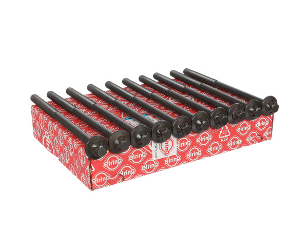 233.370, Topplokksboltsett, šroub hl.válců/set 10ks, ELRING, 11127807294, 90069-31065, 11128511621, 90069-31065(10x), 11128511621(10x), 11128513128, 14-10398-01, 20939805, 39779, 480710, 49134750, 81044800, ADB117801, BK2331, HBS544, J1282057, T01450-00, 14-32313-01, 39805, 81045000, ADBP780047, T38791-00