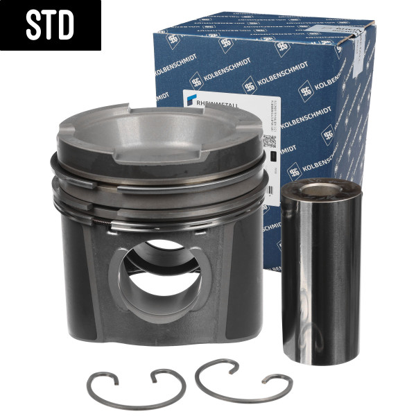 40207600, Stempel, Píst komp.E 2876 LE 302/kom.105,80mm, KOLBENSCHMIDT, MAN Industry E2876LE302, 128L84, 209102G2809