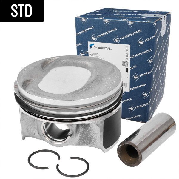 40477600, Stempel, Píst komp.1,4TFSI 16V, KOLBENSCHMIDT, Audi A1/A3 Seat Altea Toledo Leon Škoda-VW Octavia-II Rapid Superb-II Volkswagen Golf Jetta Passat Tiguan 1,4TSI/1,4TFSI CAXA/CAXC/CNVA/CMSA Euro5 2007+, 03C107065AP, 03C107065AP001, 03C107065AP003, 028PI00118000, 87-429900-00