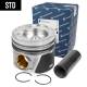 Stempel - 40715600 KOLBENSCHMIDT - 076107065, 076107065B, 0281900