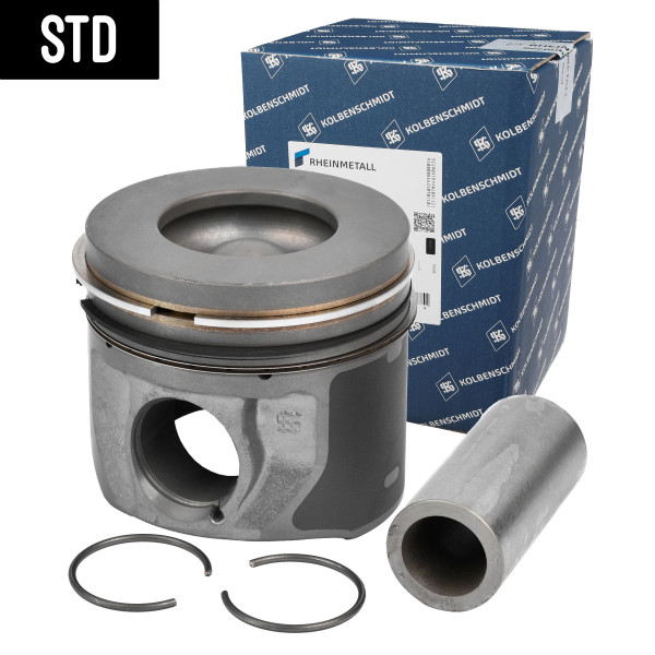 40830600, Stempel, Píst komp.2,4TDCi/kom.49,00mm, KOLBENSCHMIDT, Ford Transit 2,4TDCi 16V JXFC H9FA JXFA H9FB EUR4 2004+, 1373528, LR004436, 1373529, 1376491, 1376492, 6C1Q-6K100-CAB, 6C1Q-6K100-CBB, 0158100, 87-148100-30