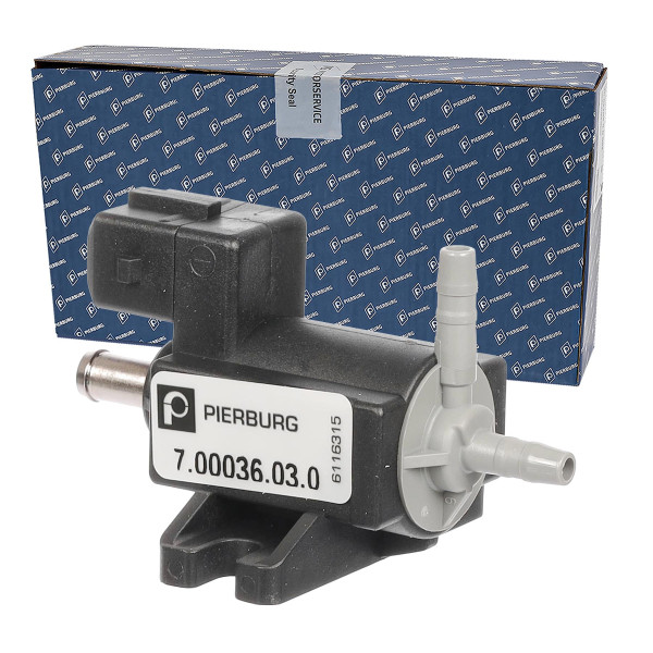 7.00036.03.0, Ladetrykk regulatorventil, Měnič tlaku 2,0i RS Turbo, PIERBURG, 1227883, 1M5O-9C728-AA, 2M5O-9K378-AA, 331240080, 8029291, 83.955, 83955, 9291, WG1015407, WG1025540