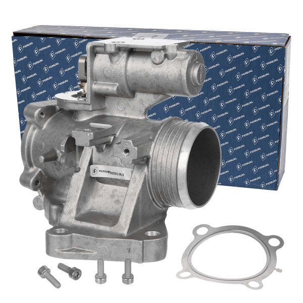 7.00555.06.0, EGR-ventil, Ventil AGR/EGR 2,4TDI, PIERBURG, Volvo C30 C70 S40 S60 S80 V70 XC60 XC70 XC90 2.4TDI D5244* 01.2001→12.2014, 30774848, 36000997, 36050570, 0892173, 14474, 45-8145, 555270, 73-0095, 7518212, 83.939, 88212, 959150, FDR451, V95-63-0003, EGR333, LEV0233, ERV247