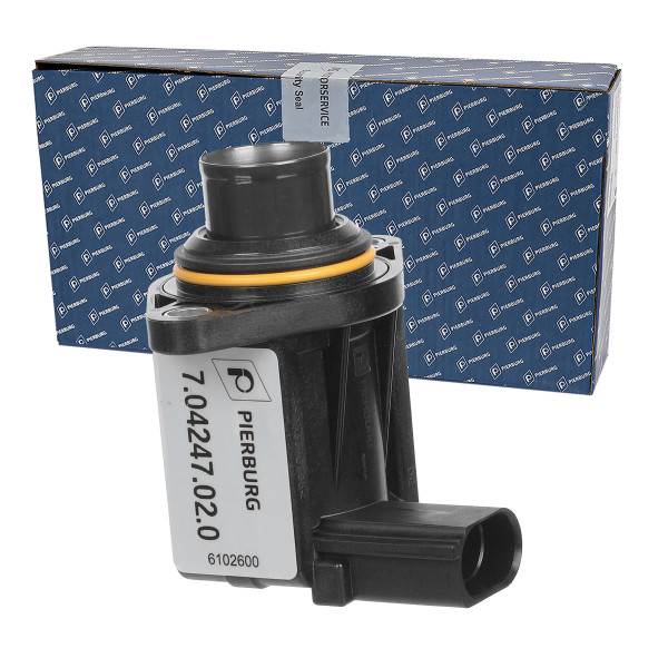 7.04247.02.0, Trykklufteventil, lader, Ventil přepín.el.1,4TSI, PIERBURG, 03C145710, 03C145710D, 03C145710A, 03C145710E, 03C145710B, 03C145710C, 0892110, 30939307, 39307, 81.340, V10-77-1030