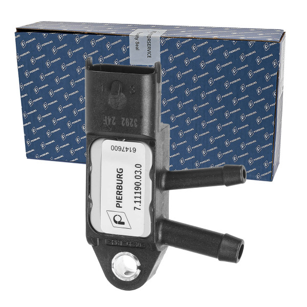 7.11190.03.0, Sensor, avgasstrykk, Senzor tlaku, PIERBURG, 05146181AA, 1247419, 1610531380, 1729036, 18590-62M00, 504372730, 51908411, 675000335, 68167981AA, 93185556, 1618SV, 1769289, 18590-68L50, 504375822, 51855119, 55200301, 68217109AA, 18590-79J80, 55241075, 862023, BS515E260AA, 55194788, 5801356473, 862107, BS515E260AB, 5801600484, 55227306, 95510744, 71750558, 95516902