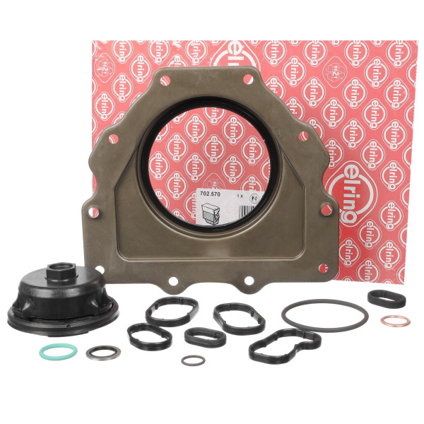 702.570, Tetningssett, veivhus, Těsnění klik.skř.(sada)Cyl.4, ELRING, 10101-00Q1D, 101010216R, 4407960, 6000616498, 95517810, B93269-00