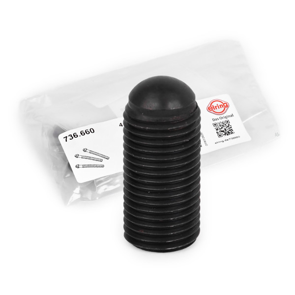 736.660, Bolt, šroub seřizovací M12x26,75x1,25, ELRING, WHT000530, 115129, 1987972350, 30946272, 46272, 961576