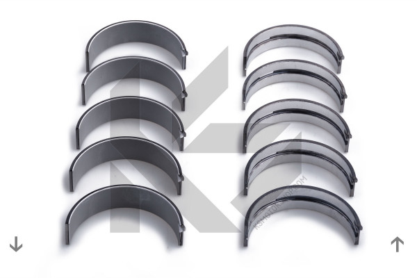 77518600, Veivaksellagersett, Lož.hl.(HL)set/Cyl.4/2,2CDI, KOLBENSCHMIDT, 1861H50STD, BC-661-J, H068/5STD, M48661, 1861H050STD