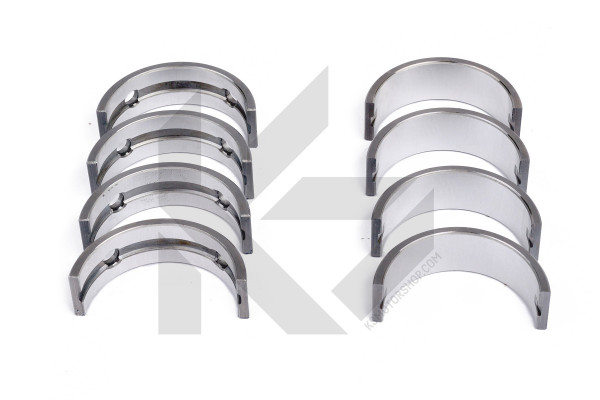 77917600, Veivaksellagersett, Lož.hl.(HL)set/Cyl.3, KOLBENSCHMIDT, Skoda Fabia Roomster, VW Fox Polo 1,2 2002+, H1343/4STD