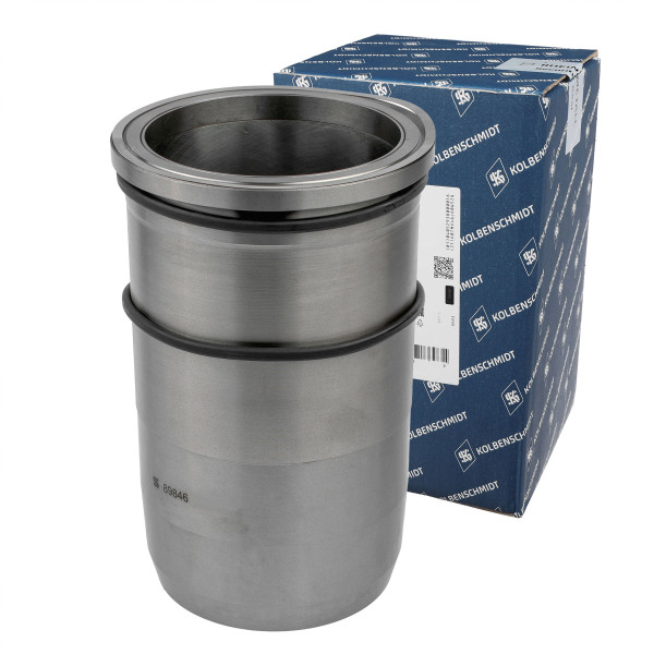 89846110, Sylinderforing, Vlož.válec OM 541/542/s kr.vložky, KOLBENSCHMIDT, Mercedes-Benz Truck & Bus Actros MP2/MP3 Tourismo(O350) Travego(O580) Setra Bus ComfortClass TopClass OM501* OM502* OM541* OM542* OM941* OM942* Euro 3/4/5 2003+, 005WN10, 14-451220-00, 15-451220-00