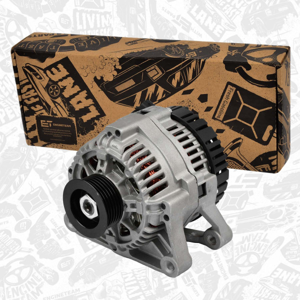 AL0004, Dynamo, Alternátor 1,4 1,6 2002+, ET ENGINETEAM, Citroen Peugeot Berlingo Nemo Partner 206 1,4 1,6 KFW NFZ 2002+, 9633782580, 9638275580, 9638275880, 9641398480, 9642879980, 9656956080, 57054H, 57055A, 57055T, 57056Y, 57056Z, 5705GN, 5705KX, A005TA6291, A005TA6291A, A005TA6291B, A005TA6291C, A005TA6291D, A005TA6291E, A005TA6291F, A005TA6291H, A005TA6291G