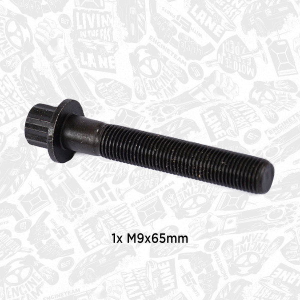 BS0022, Stempelstangskrue, šroub ojnice M9x65/42x1/1ks, ET ENGINETEAM, Cummins Komatsu B3.3 S4D95*, C6204313310, FP6204313310, FP-6204313310, FP-6204-31-3310, 6204313310, 6204-31-3310