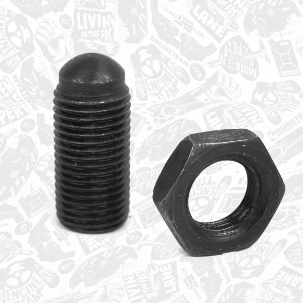 BS0030, Justeringsskrue, innsprøytningspumpe, šroub M12x26,75x1,25/vstřikov., ET ENGINETEAM, Audi Seat Skoda VW A3 A4 Ibiza Leon Octavia Passat 1,2 Tdi 1,9 TDi BLK BXE  2000+, WHT000530, 038109451B, 736.660