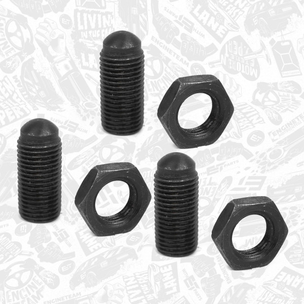 BS0030VR1, Justeringsskrue, innsprøytningspumpe, šroub M12x26,75x1,25/vstřikov./ 3ks, ET ENGINETEAM, Audi VW Seat Skoda A2 Lupo Polo FOX Arosa Ibiza Cordoba Fabia Roomster AMF ATL BMS 1,4 TDI 2003+, WHT000530, 038109451B