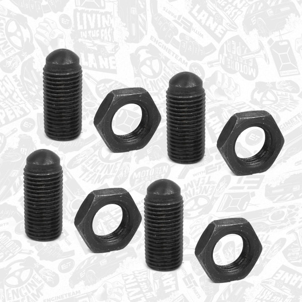 BS0030VR2, Justeringsskrue, innsprøytningspumpe, šroub M12x26,75x1,25/vstřikov./ 4ks, ET ENGINETEAM, Audi Seat Skoda VW A3 A4 Ibiza Leon Octavia Passat 1,9 TDi BLS BXE  2000+, WHT000530, 038109451B, 736.660