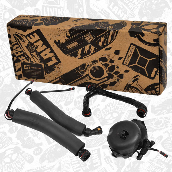 CB0002, Oljeutskiller, veivhuslufting, Odlučovač Oleje, Odvětrání Klikové Skříně 130 i , ET ENGINETEAM, BMW 1 (E87) 130 i 3 (E90) 330 i 5 (E60) 530 i Z4 kupe (E86) 3,0 SI  2005+, 11157522931, 11157567801, 11617531423, 11617531423S1, 11617559530