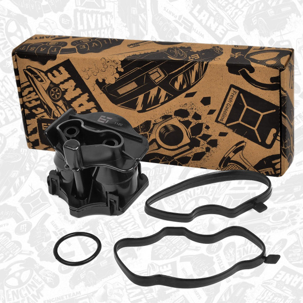 CB0006, Oljeutskiller, veivhuslufting, Odlučovač Oleje, Odvětrání Klikové Skříně 330 d, ET ENGINETEAM, BMW 3 (E46) 330 d 3 kupe (E46) 330 Cd 5 (E60) 530 d X3 (E83) 3,0 d 2002+, 11127799366