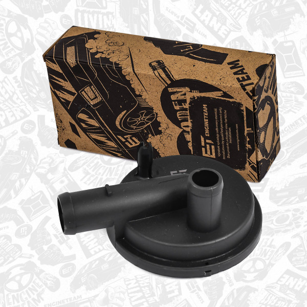 CB0011, Oljeutskiller, veivhuslufting, Odlučovač Oleje, Odvětrání Klikové Skříně 1,9 TDI, ET ENGINETEAM, Audi Seat Skoda VW A3Leon Toledo Octavia Golf Polo ALH 1,9 TDI 2000+, 028129101E