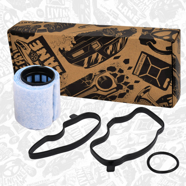 CB0015, Oljeutskiller, veivhuslufting, Odlučovač Oleje, Odvětrání Klikové Skříně 2,5 DTI, ET ENGINETEAM, BMW Land Rover Opel 3 X5 Freelander Range Rover Omega Y 25 DT 2,5 DTI 2000+, 05607246, 11127793164, LLJ500010, 5607485, 7793164, 5607497, 5607500, 5607246