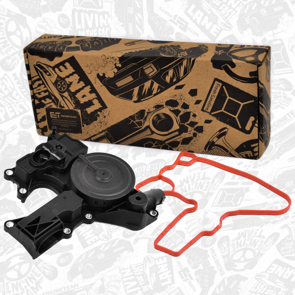 CB0028, Oljeutskiller, veivhuslufting, Odlučovač Oleje, Odvětrání Klikové Skříně 1,8 TSI, ET ENGINETEAM, Audi Seat Skoda VW A3 A4 Q5 Exeo Altea Yeti Octavia Tiguan Passat Golf BZB 1,8 TSI 2007+, 06H103495A, 06H103495AC, 06H103495AH, 06H103495E, 06H103495B