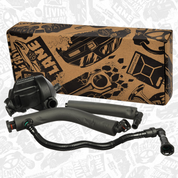 CB0036VR1, Ventil, veivhuslufting, Ventil, Odvětrání Klikové Skříně N 46 /sada, ET ENGINETEAM, BMW 1 (E87) 118 i 3 (E90) 320 i 3 (E90) 320 i 3 kupé (E46) 318 Ci X3 (E83) 2.0 i N46 B18 A 2001+, 11617516007, 11157503524, 11157511341, 11157513903