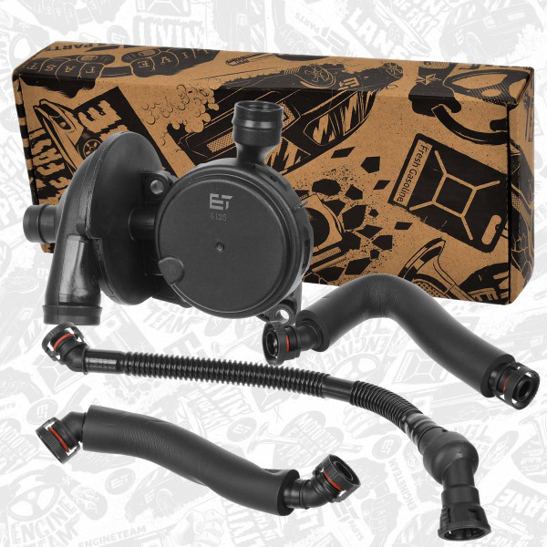 CB0044, Oljeutskiller, veivhuslufting, Odlučovač oleje 2,0 i, ET ENGINETEAM, BMW 1 (E81) 118 i 3 (E90) 318 i X3 (E83) 2.0 i Z4 Roadster (E85) 2.0 i N46 2007+, 11617526654, 11157533332, 11157542633, 11157533341