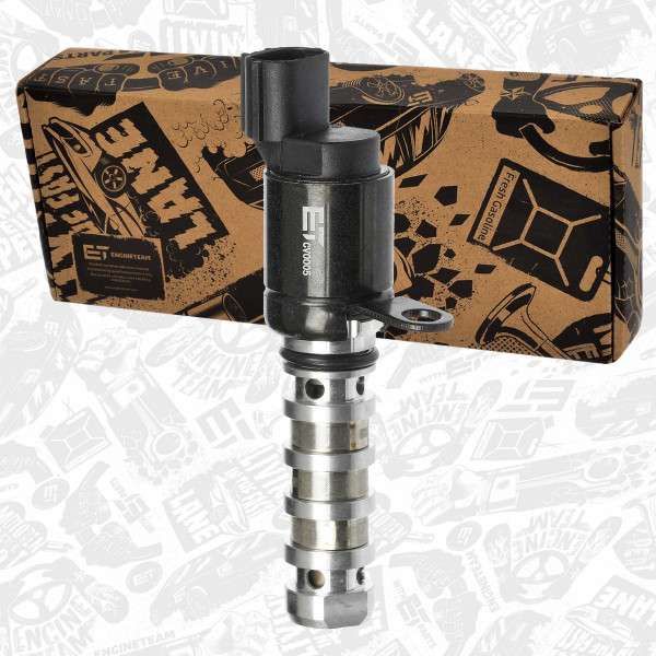 CV0005, Styreventil, kamakseljustering, Vačka - ventil řídicí výfukový 2,0/2,4 2006+, ET ENGINETEAM, Hyundai Carens Sorento Sportage 2,0/2,4 CVVT AWD G4KE 2006+ , 22100-25013, 22100-2G520, 22100-2G521, 22100-2G700, 24355-2G500, 416Z4-2GH00, 420Y4-2GH00, 5Q01M25A01