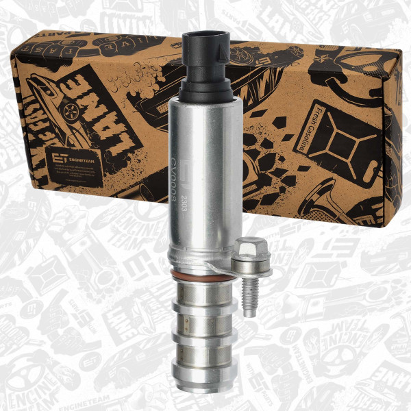 CV0008, Styreventil, kamakseljustering, Vačka - ventil řídicí výfukový 2,0/2,4 2010+, ET ENGINETEAM, OPEL ASTRA INSIGNIA CHEVROLET CAPTIVA 2,0/2,4 4WD/TURBO A 20 NHT 2010+, 12578518, 4814189, 7.06117.06.0