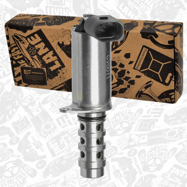 CV0011, Styreventil, kamakseljustering, Vačka - ventil řídicí 2,0TFSI/RS BWA 2005+, ET ENGINETEAM, SEAT LEON EXEO SKODA OCTAVIA RS VW GOLF V 2,0 TFSI / RS BWA 2005+, 06F109257A, 06F109257C