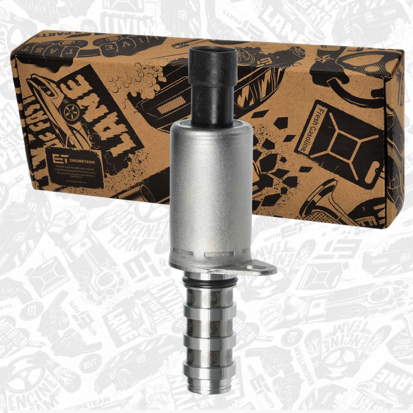 CV0019, Styreventil, kamakseljustering, Vačka - ventil řídicí 1,2/1,4TBi 2009+, ET ENGINETEAM, Alfa Romeo Fiat Lancia Mito Punto Delta 1,2 1,4 TBI 939 B1.000 2009+, 55209167, 55209166, 1544172, 9S5112K073AA, 205801