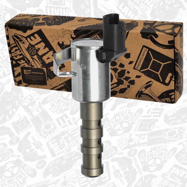 CV0024, Styreventil, kamakseljustering, Vačka - ventil řídicí 1,8 2000+, ET ENGINETEAM, Renault Clio Espace Laguna Scenic 1,8 16V 2,0 F4R 740 2000+, 7700108674, 8200539626, 8200831629, 8200580336, 7.06117.19.0