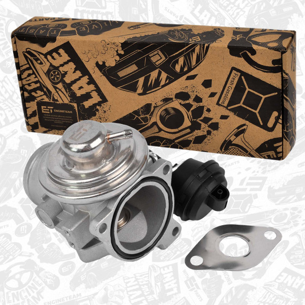 ED0002, EGR-ventil, Ventil AGR/EGR , ET ENGINETEAM, Skoda Fabia Octavia, VW Golf Bora Beetle, Seat Cordoba  1,9 TDI, ATD, 1999+, 038131501E, 045131501C, 045131501L, 7.24809.17.0, 7293D