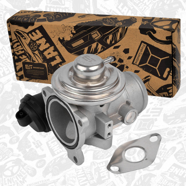 ED0004, EGR-ventil, Ventil AGR/EGR , ET ENGINETEAM, Skoda Superb, Audi A4 A6, VW Passat 1,9 TDI, AJM ATJ AVB, 2000+, 038131501G, XM219D475AA, 038131501AQ, 1100628, 7241D, 7.24809.19.0