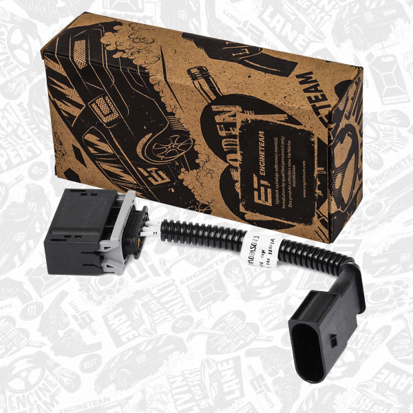 ED0007, Strupeventilstuss, Kabel 4 na 3PIN , ET ENGINETEAM, 504388738, 4.07360.49.0