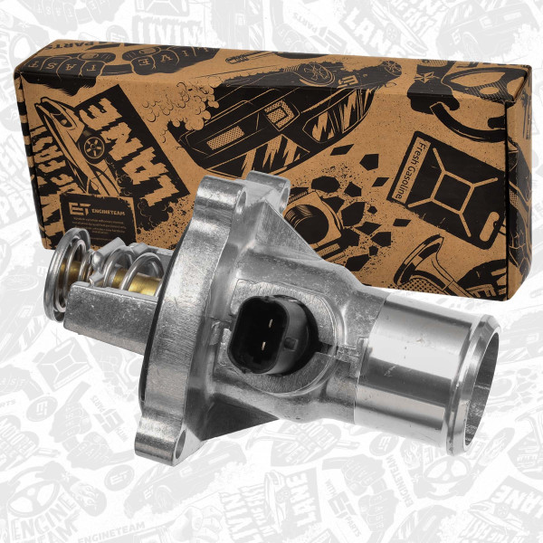 ED0012, Termostat, kjølemiddel, Termostat AGR, ET ENGINETEAM, 1338178, 24405922, 71744389, 96984104, 55577072, 6338018, 4431.105D, 7.04879.00.0