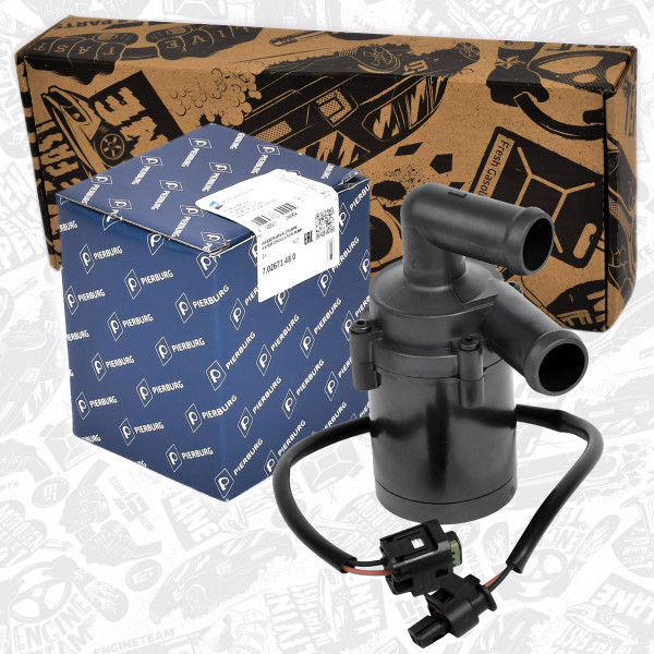 ED0033, Vannsirkulasjonspumpe, kupèvarmer, Pumpa vodní el.pro Webasto 9020876A vč. kabelu , ET ENGINETEAM, VW, Skoda Octavia Superb 1,4TSI 1,6TFSi 2,0TDi 2,0TFSi 2003+, 1K0965561, 1K0965561A, 7N0965561, 7N0965561A, 7N0965561B, 1K0965537, 7.02671.48.0, ED0033VR1