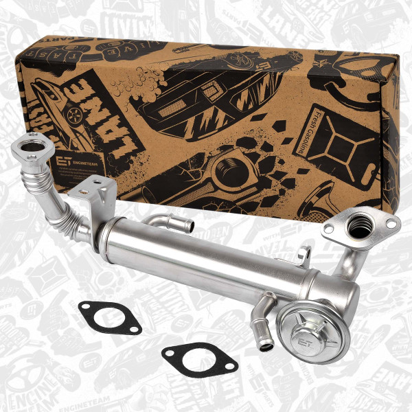 ED0035, EGR-modul, Ventil AGR/EGR 2,3D F1AE0481, ET ENGINETEAM, Iveco Daily, Fiat Ducato 2,3D F1AE0481, 504158592, 504178568, 7.24809.88.0, 942170, CE22000P