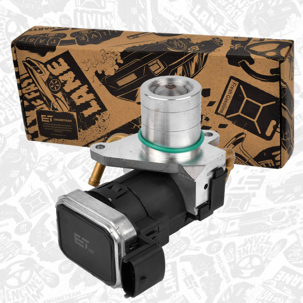 ED0053, EGR-ventil, Ventil AGR/EGR 2,2 DTI, ET ENGINETEAM, Opel Saab Astra Signum Vectra Zafira 2,0 DTI 2,2 DTI X 22 DTH 2000+, 5851041, 5851594, 9196675, 93176989, 4774311, 7.24809.29.0, 7375D