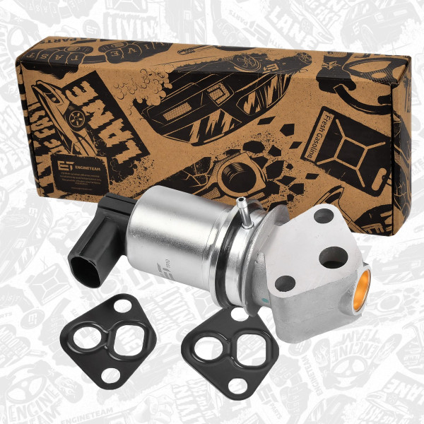 ED0082, EGR-ventil, Ventil AGR/EGR 1,2, ET ENGINETEAM, Seat Skoda VW Cordoba Ibiza Fabia Polo BME CGPA 1,2 12V 2002+, 03D131503B, 03D131503D, 7.22785.16.0