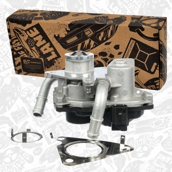 ED0092, EGR-ventil, Ventil AGR/EGR 1,6 TDI, ET ENGINETEAM, AUDI SEAT Skoda VW A3 A6 TT ARONA LEON GOLF JETTA Octavia CRVA CLHA 1,6 TDI 2014+, 04L131501S, 04L131501N
