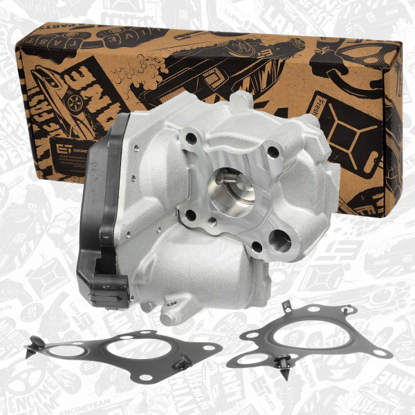 ED0096, EGR-ventil, Ventil AGR/EGR OM 651, ET ENGINETEAM, Mercedes-benz A-Class C-Class CLS E-Class V-Class Vito Sprinter OM 651 250 CDI 2010+ , A6511400660, 6511400860, A6511400060, A6511400160