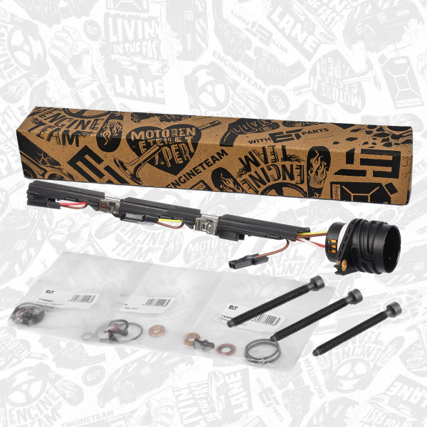 ED0098VR1, Tilkoplingskabel, innsprøytningsdyse, Svazek el.inst. k PD vstrikovačům/3-válec/s těs.+šrouby, ET ENGINETEAM, AUDI SEAT SKODA VW A2 AROSA CORDOBA FABIA ROOMSTER FOX POLO BNM BNV 1,4 TDI 2000+, 045971600, 038198051C, 038198051B, 038198051, 038198051A, 038103385A