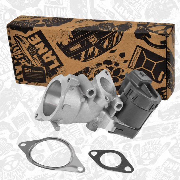 ED0100, EGR-ventil, Ventil AGR/EGR 2,0 HDI, ET ENGINETEAM, Citroën Fiat Ford Peugeot Volvo C4 C5 Jumpy Scudo C-MAX Focus Mondeo 307 508 Expert C70 G6DD RHF 2,0 Hdi 2004+, 1231964, 1618GZ, 36000980, 9656612380, 1436390, 1618S8, 36050870, 6M5Q-9D475-AA, 9681825280, 7.24809.68.0
