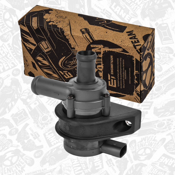 ED0106, Ekstra vannpumpe (kjølevannkretsløp), Pumpa vodní el.1,4 TSI/TFSI, ET ENGINETEAM, Audi Škoda Seat VW A1 A3 Alhambra Ibiza Leon Fabia Octavia Rapid Beetle EOS Golf Passat Tiguan Touran 1,4 TSI CDGA CAXA 2008+, 1K0965561F, 7.02074.88.0