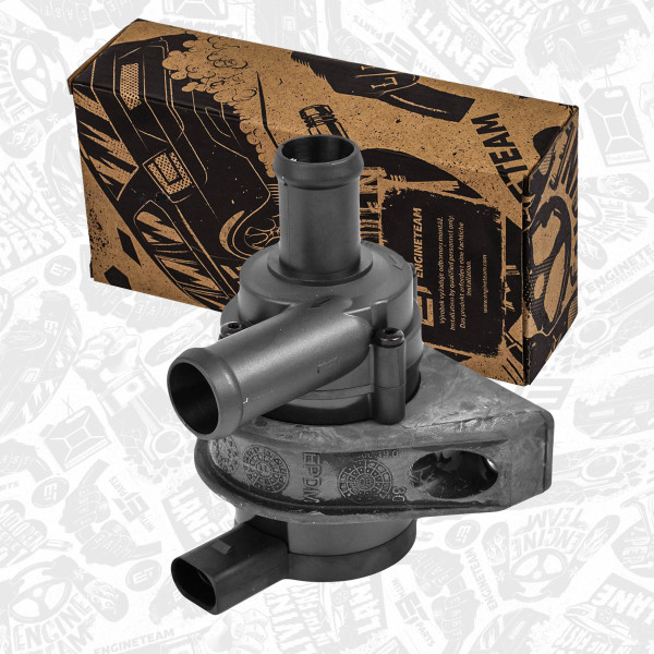 ED0107, Vannsirkulasjonspumpe, kupèvarmer, Pumpa vodní el.1,2 TSI/TFSI, ET ENGINETEAM, Audi A1 A3 Altea Leon Toledo Octavia Roomster Yeti Caddy Golf 1,2 TSI/TFSI CBZA CBZB 2010+, 1K0965561L, 7.02074.91.0