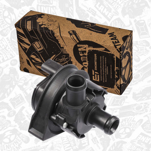 ED0114, Ekstra vannpumpe (kjølevannkretsløp), Pumpa vodní el.1,4TSI/TFSI, ET ENGINETEAM, Audi Seat Skoda VW A1 A3 Q3 Ateca Ibiza Leon Fabia Kodiaq Octavia Amarok Caddy Golf DFSB CUUA 1,4 TSI 2,0 TDI 2014+, 2Q0965567, 2Q0965567A, 5G0965567, 5G0965567A