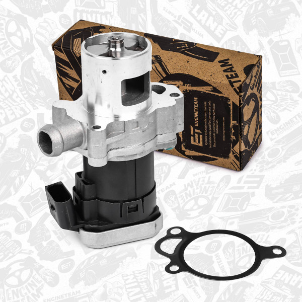 ED0115, EGR-ventil, Ventil AGR/EGR OM 646., ET ENGINETEAM, Mercedes-benz Sprinter 646.701 2006+, 6461420019, 6461420119, 6471420019, 6471420219, A6461420019, A6461420119, A6471420019, A6471420219, 7.24809.65.0, 7610D