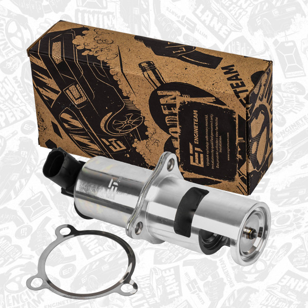 ED0120, EGR-ventil, Ventil AGR/EGR 1,9 DTI, ET ENGINETEAM, Dacia Renault Opel Volvo Nissan Soleza Primastar Movano Vivaro Clio Kangoo Laguna Trafic S40 V40 1,9 DTI F9Q 820 2003+, 14710-AW301, 4409585, 7700107797, 14710-AW302, 4411757, 8200229190, 14710-AW303, 4412632, 8200231630, 14920-00Q0B, 4413408, 8200282880, 14920-00QAD, 4415798, 8200360200, 14920-00QAE, 4416575, 8200467001, 14920-00QAF, 4430902, 8200542997, 14920-00QAG, 93160003, 93160754, 93161069, 93161219, 93161487, 93183146, 93188701, 7.22818.57.0